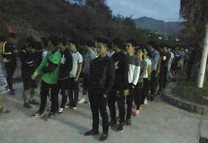 金色阳光,冬季晨跑——汽车系冬季晨跑开跑